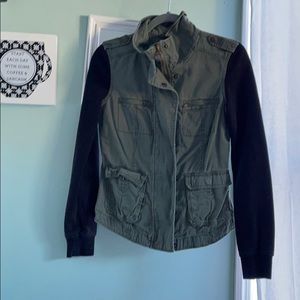 a two-tone jacket